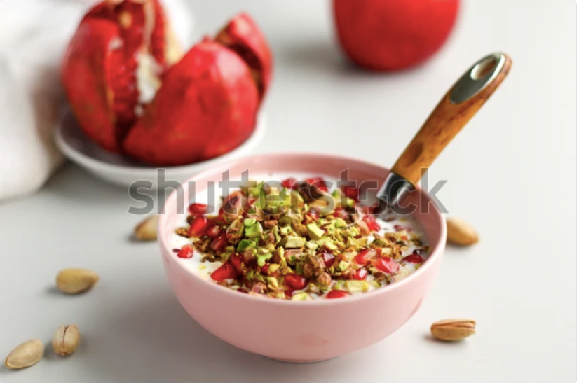 Lemon Pistachio Granola